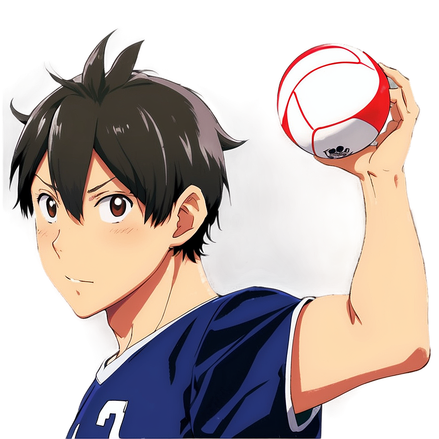 Haikyuu Volleyball Action Png Qrv PNG Image