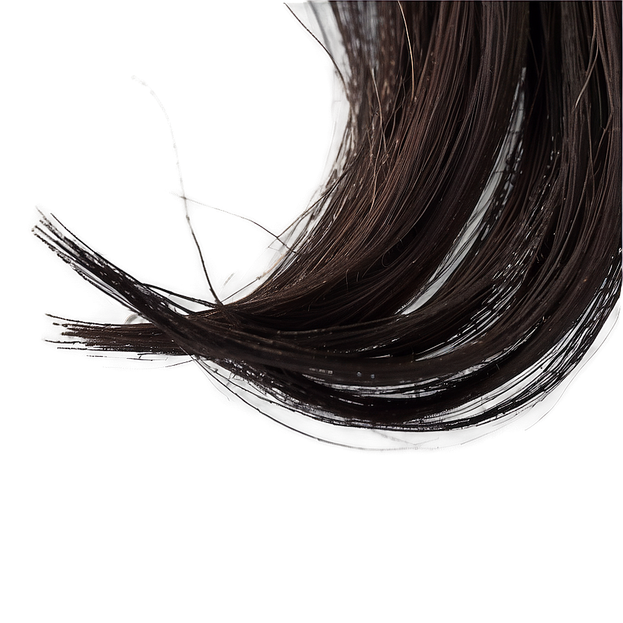 Hair Strand On White Background Png Awh PNG Image