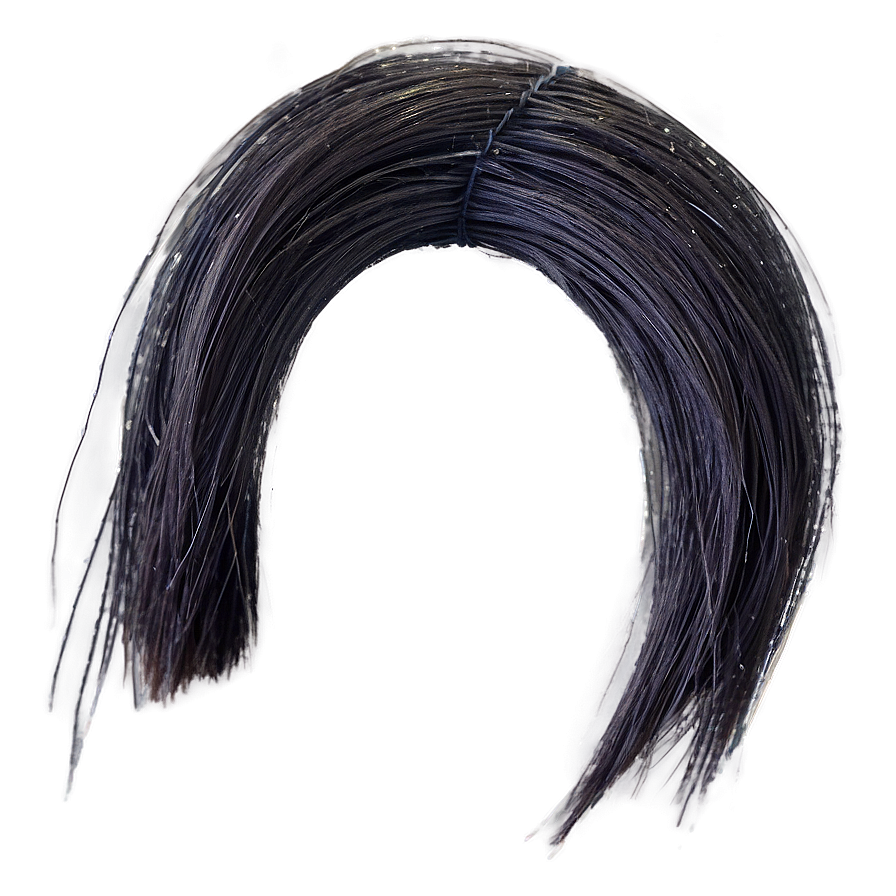 Hair Strand On White Background Png Wjm43 PNG Image