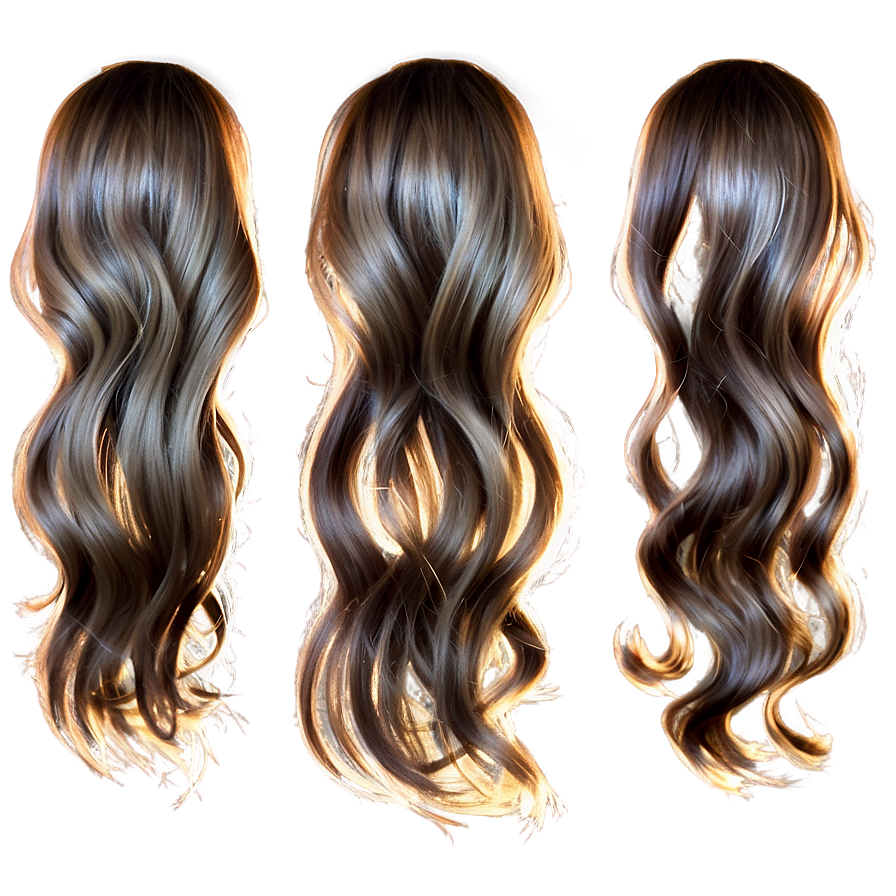 Hair Waves B PNG Image