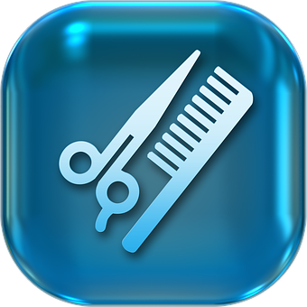 Hairdressing App Icon PNG Image