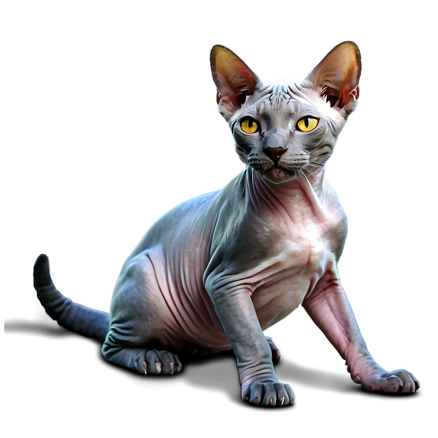 Hairless Cat Pet Png Pxw72 PNG Image