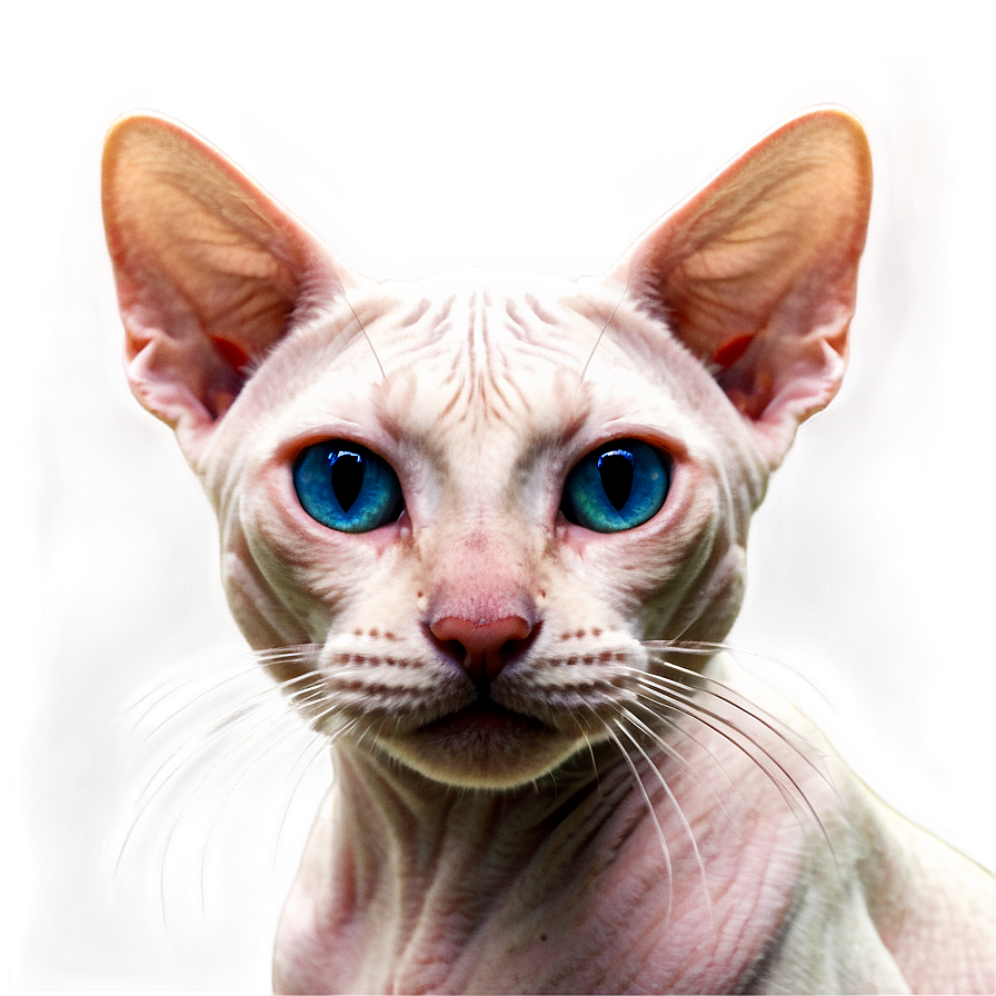 Hairless Cat Whiskers Png 06252024 PNG Image