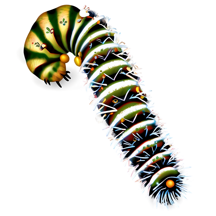 Hairy Caterpillar Image Png Ahg51 PNG Image