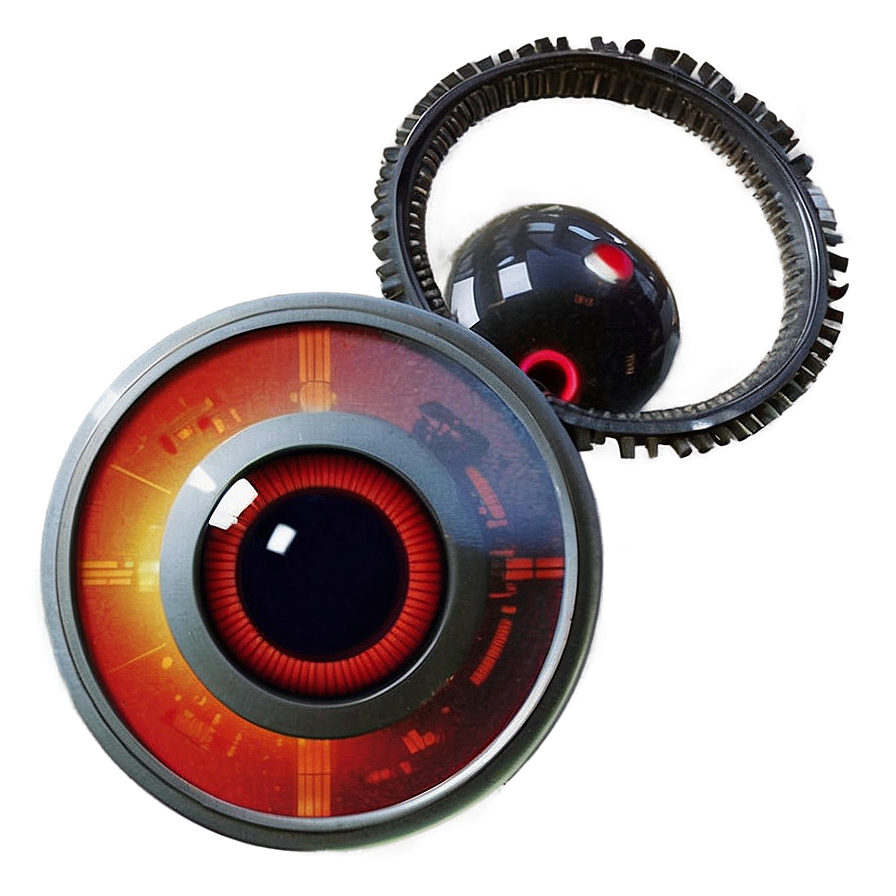 Hal 9000 Glowing Eye Png 06252024 PNG Image