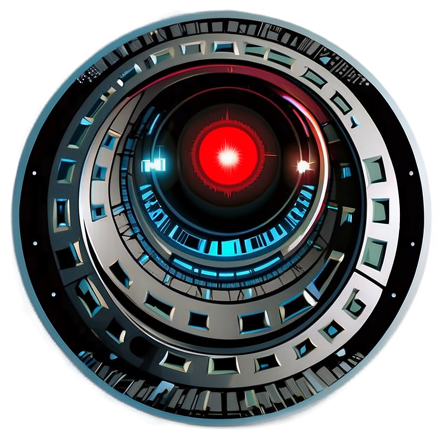 Hal 9000 Vector Art Png Jkn52 PNG Image