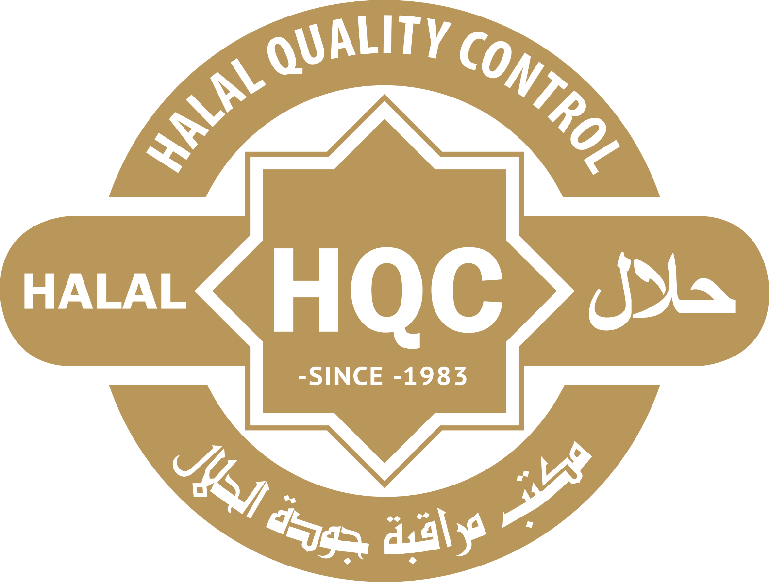 Halal Quality Control Certification Logo PNG Image