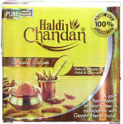 Haldi Chandan Beauty Cream Packaging PNG Image