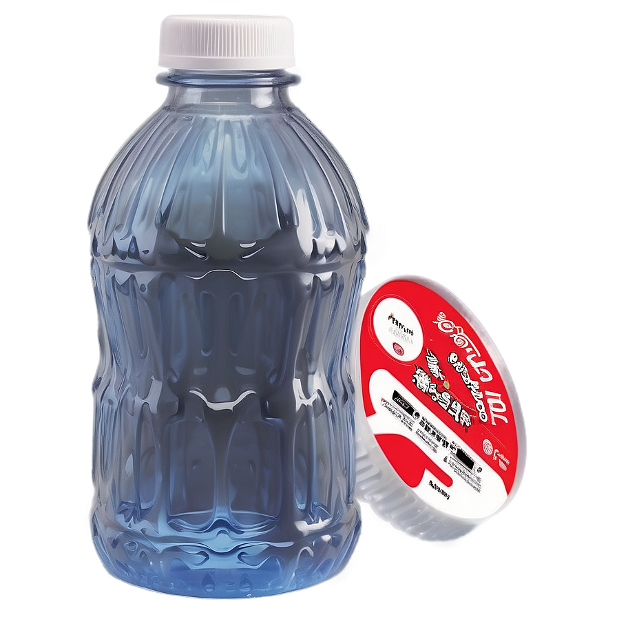 Half-filled Plastic Bottle Png 05252024 PNG Image