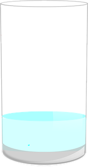 Half Full Glassof Water PNG Image