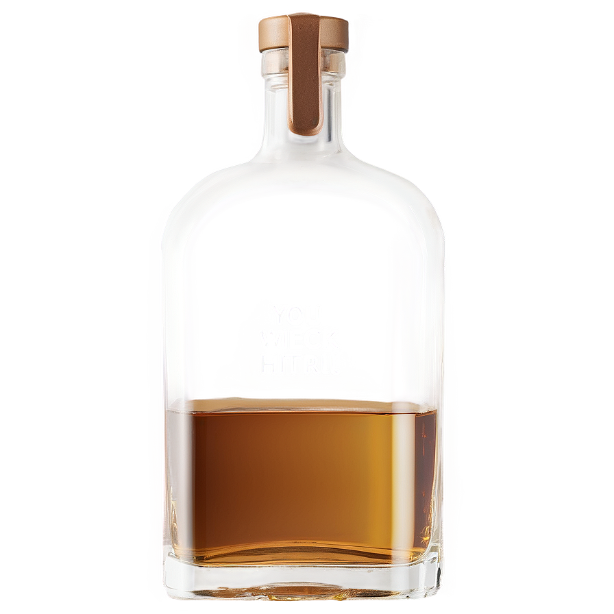 Half Full Whiskey Bottle Png 06212024 PNG Image