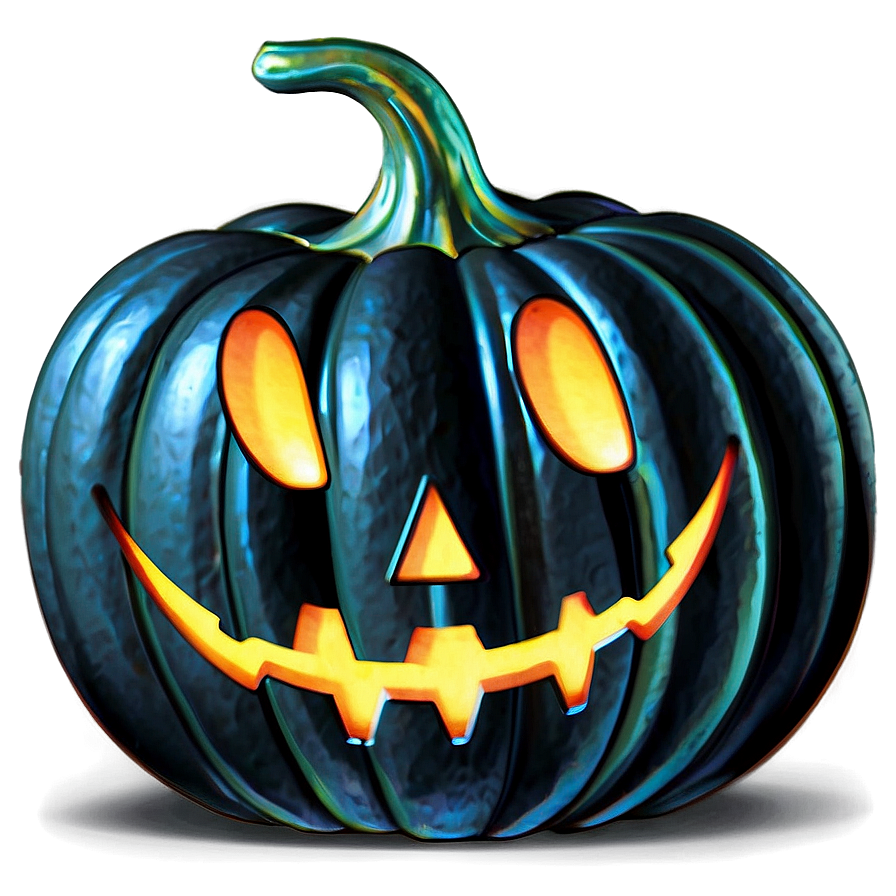 Halloween Black Pumpkin Art Png 06282024 PNG Image