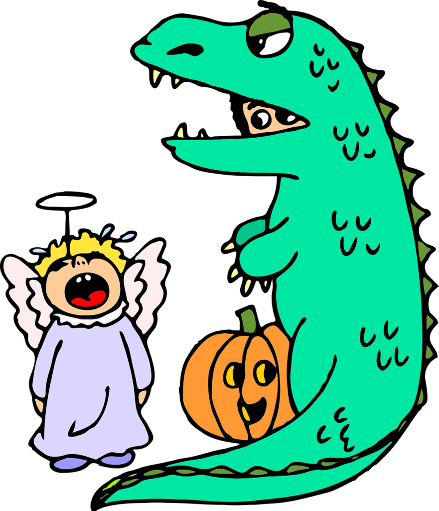 Halloween Costume Party Cartoon PNG Image