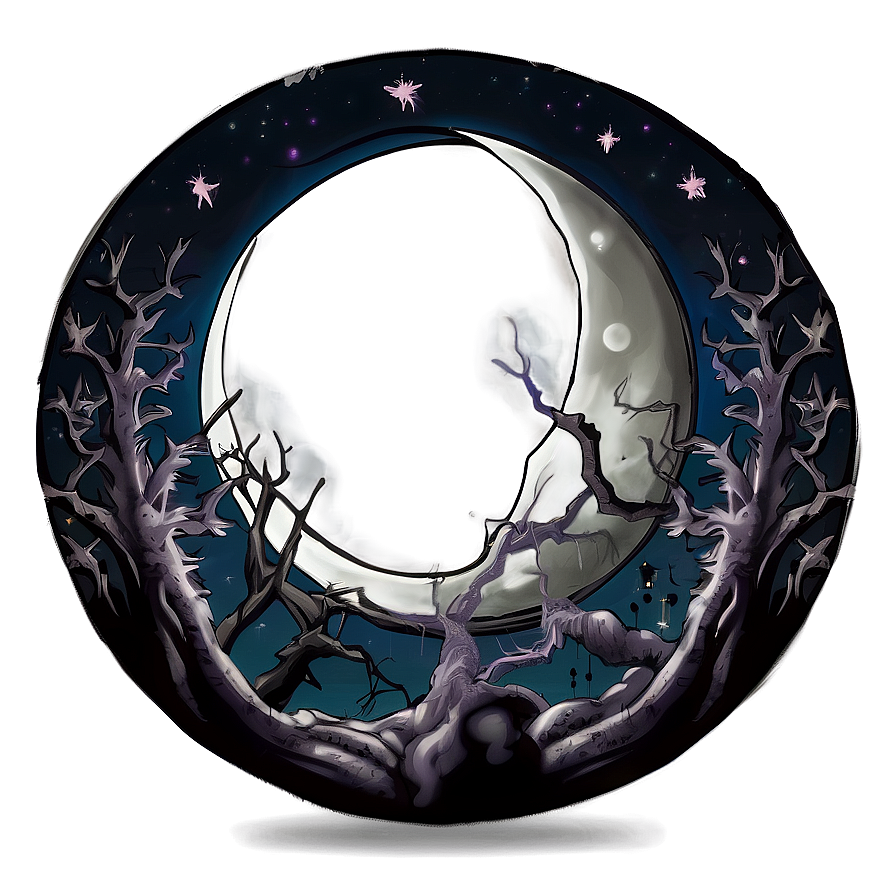 Halloween Crescent Moon Png 36 PNG Image