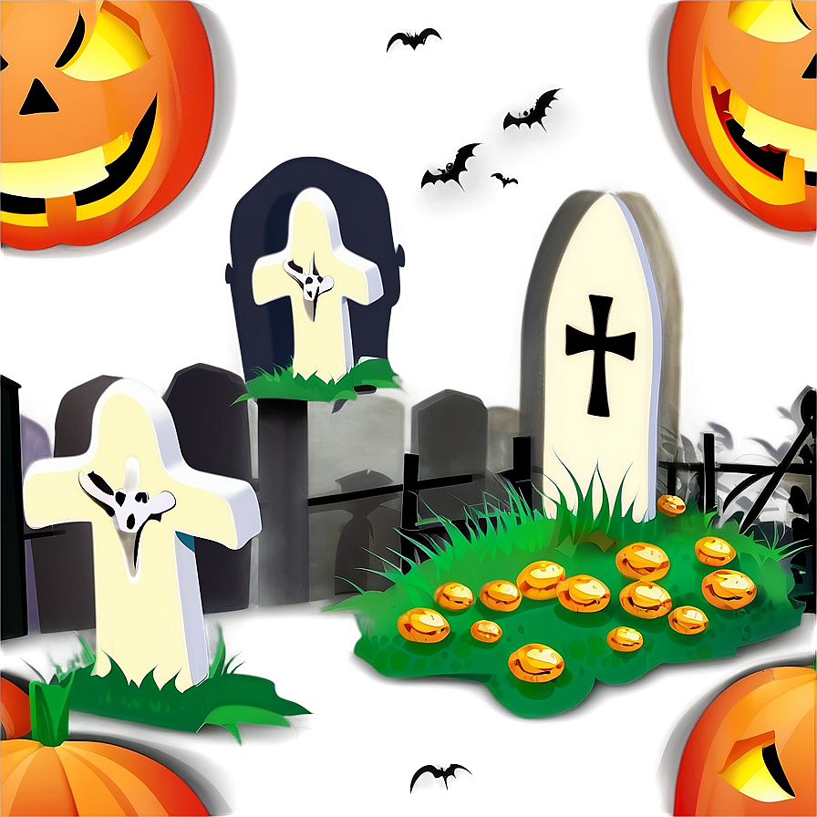 Halloween Graveyard Clipart Png Usg PNG Image