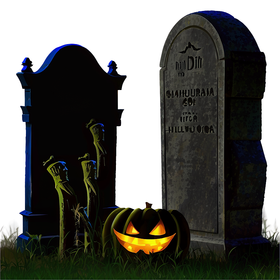 Halloween Graveyard Png 04292024 PNG Image