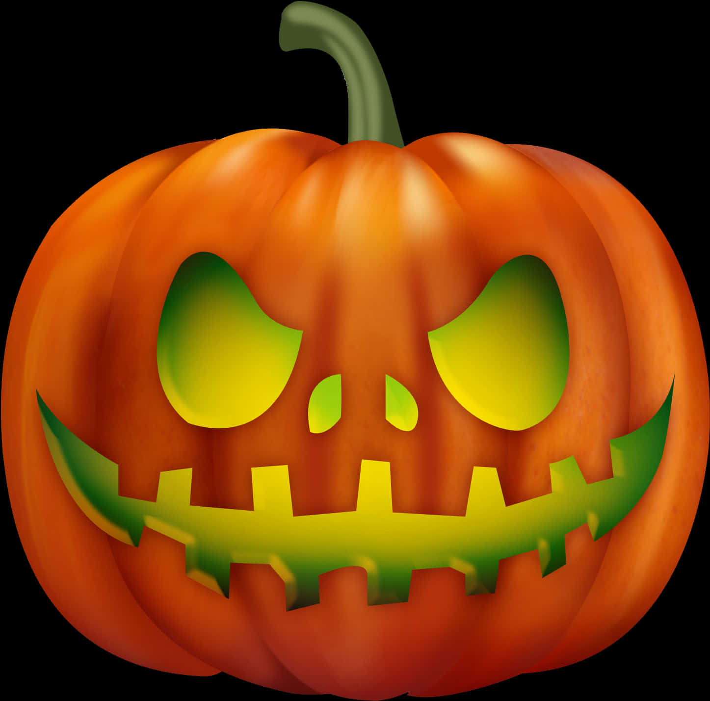 Halloween Jack O Lantern Pumpkin PNG Image