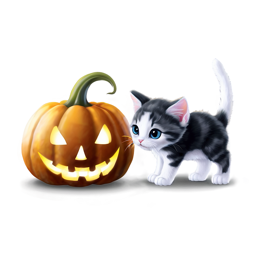 Halloween Kitten Png Mxp PNG Image