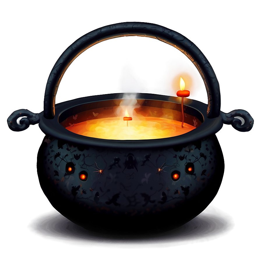 Halloween Night Cauldron Png 05242024 PNG Image