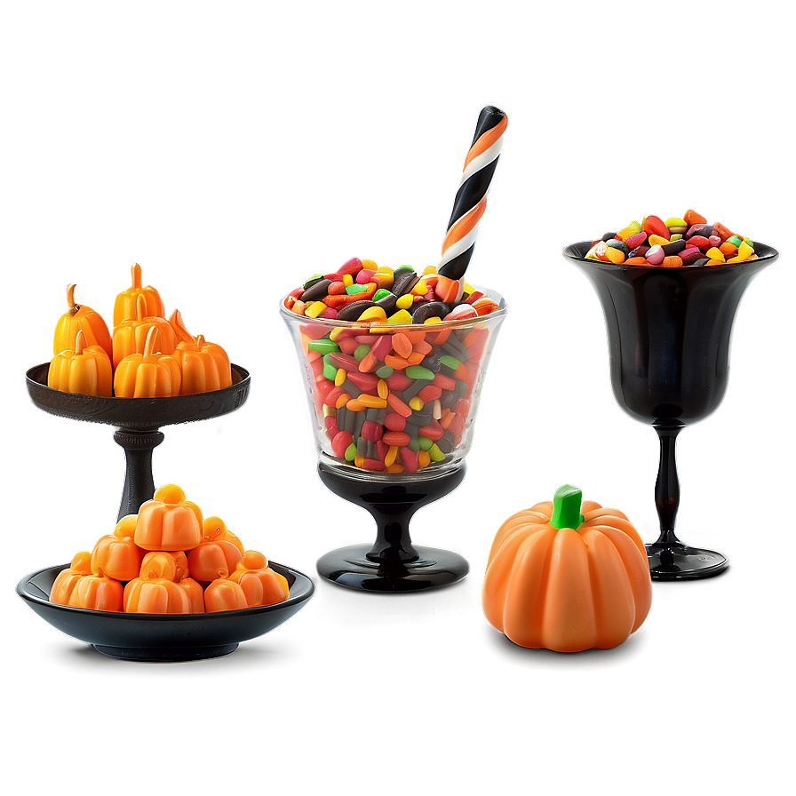 Halloween Party Candy Buffet Png 06262024 PNG Image