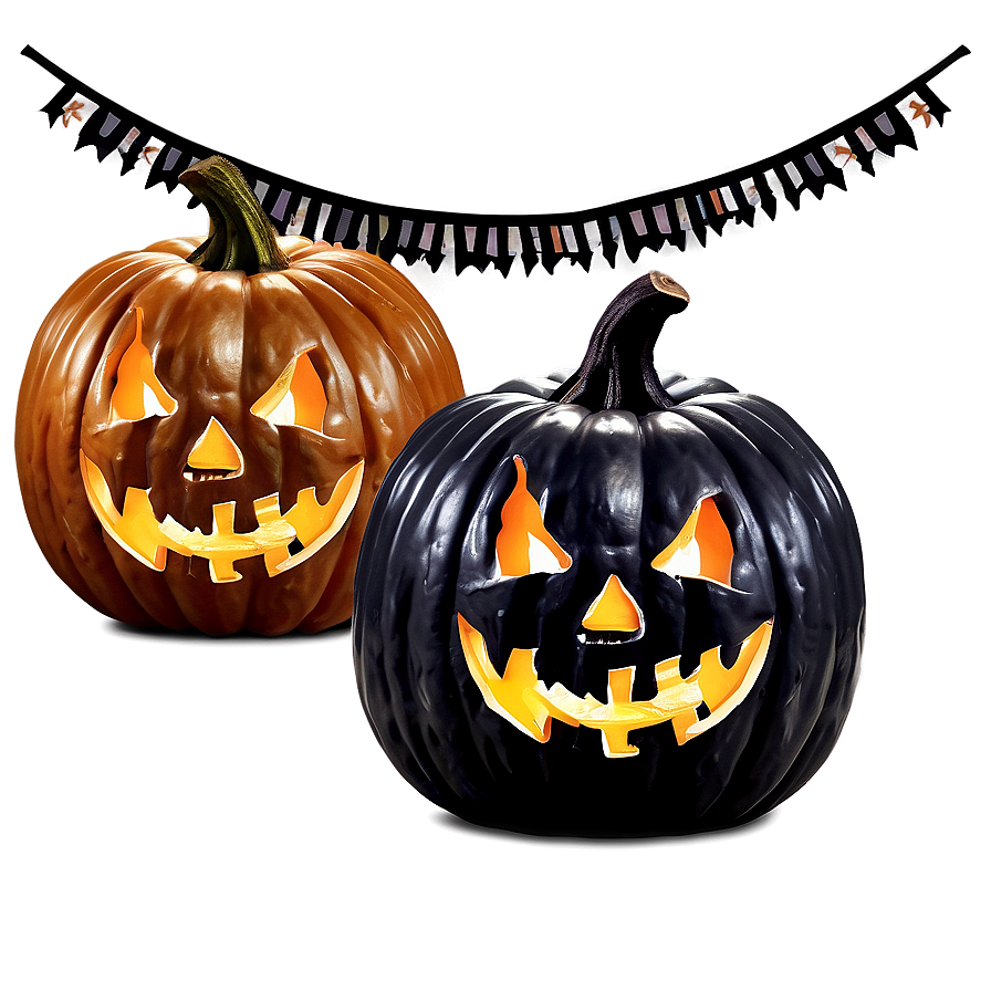 Halloween Party Pumpkin Carvings Png 51 PNG Image