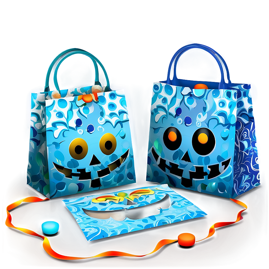 Halloween Party Trick Or Treat Bags Png 06262024 PNG Image