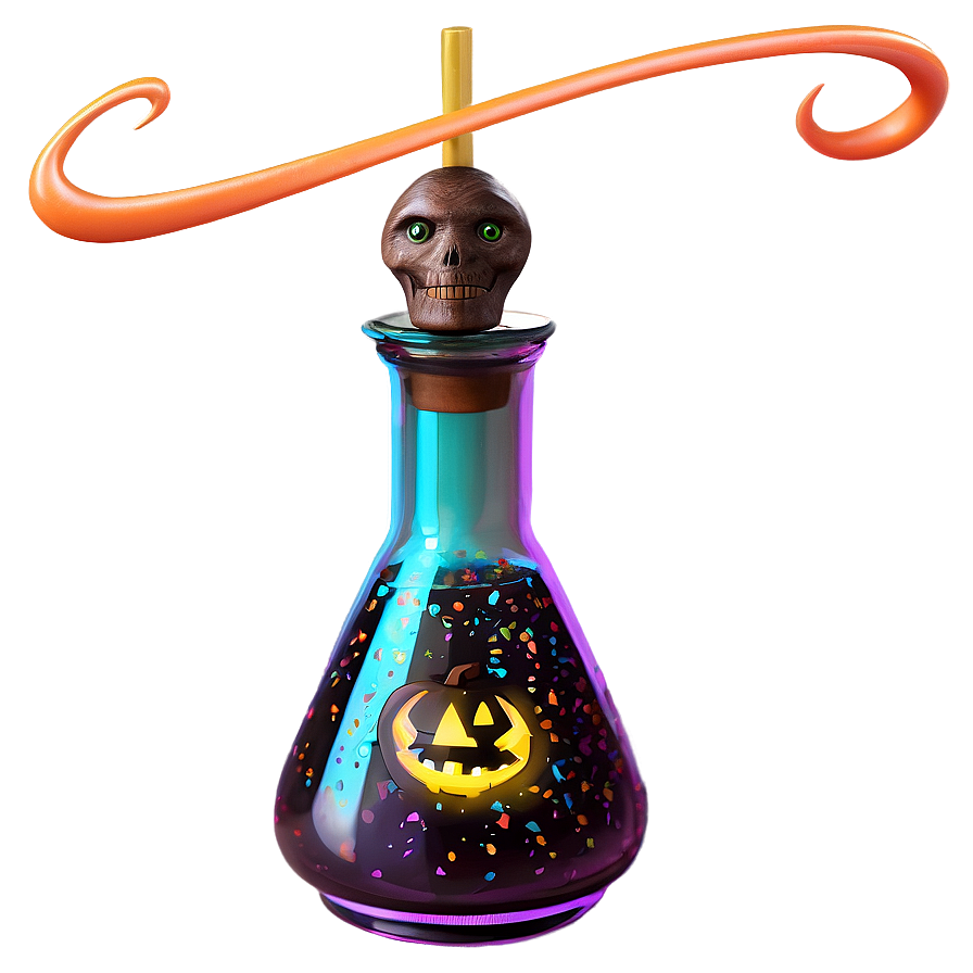 Halloween Party Wizard Potions Png 06262024 PNG Image