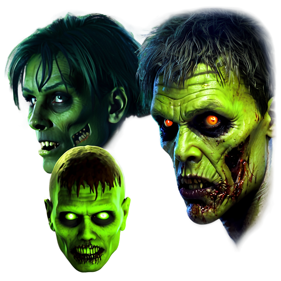 Halloween Party Zombie Apocalypse Theme Png 22 PNG Image