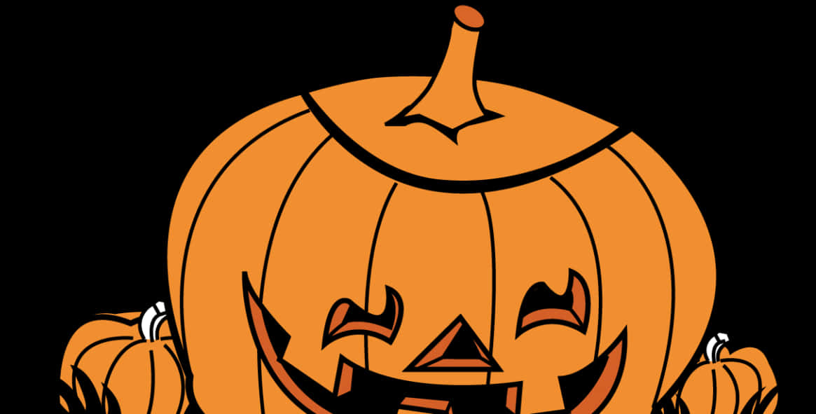 Halloween Pumpkin Carving Illustration PNG Image