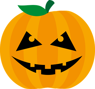 Halloween Pumpkin Vector Illustration PNG Image