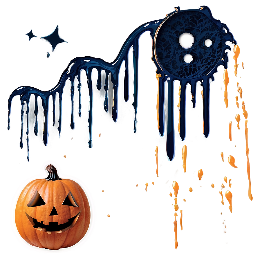 Halloween Splatter Spooky Png Rbh71 PNG Image