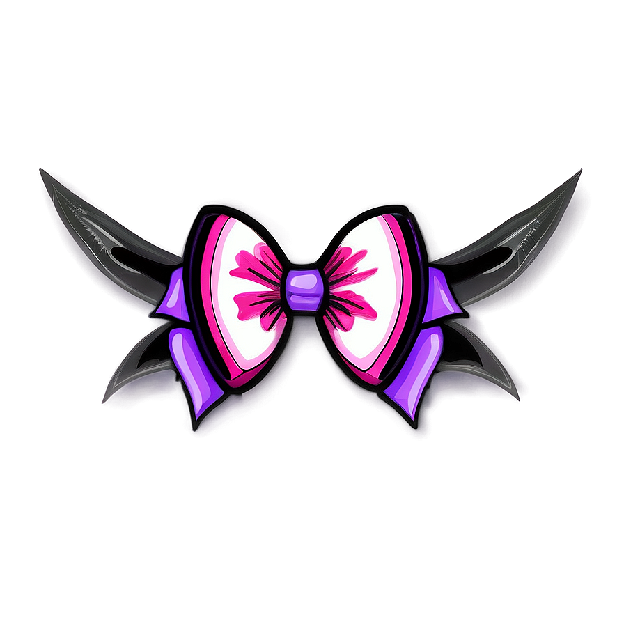 Halloween Spooky Bow Png Bvo97 PNG Image