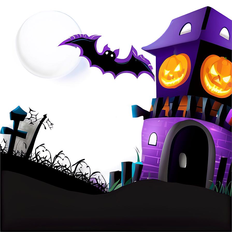 Halloween Spooky Scene Png 05062024 PNG Image