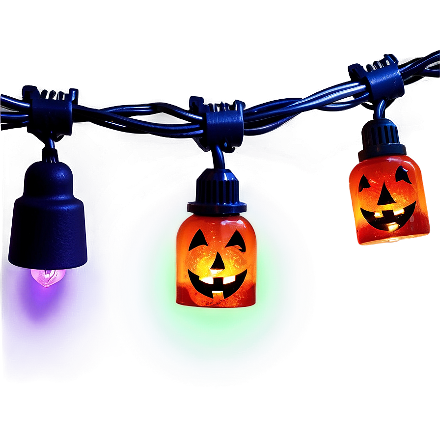 Halloween String Lights Png Eyj19 PNG Image