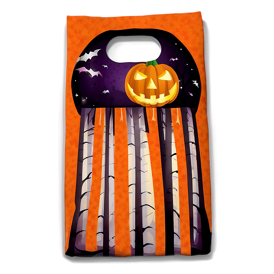 Halloween Theme Cornhole Bag Png Sic PNG Image