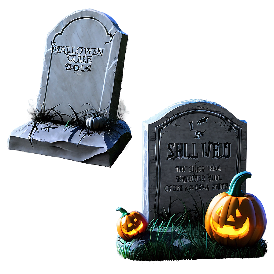 Halloween Tombstone Png Dpo PNG Image