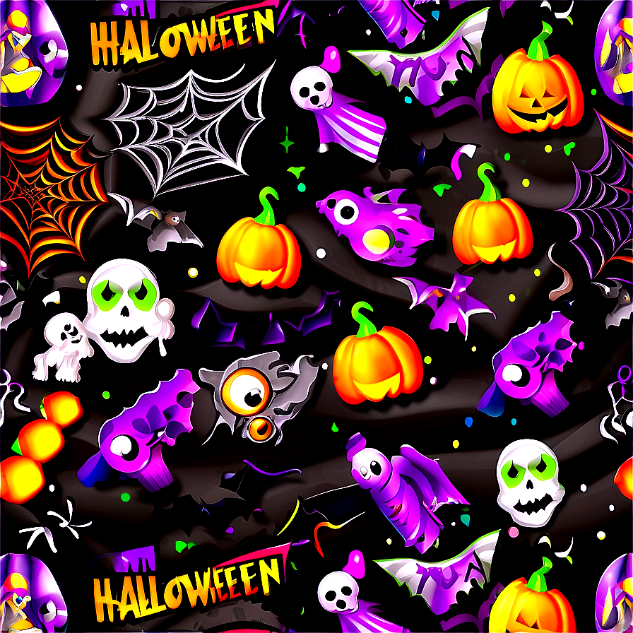 Halloween Wrapping Paper Png 72 PNG Image