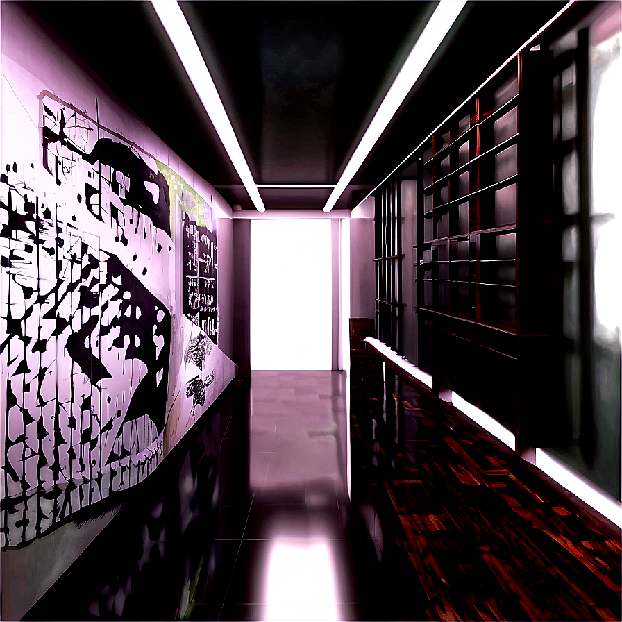 Hallway Wall Art Png Cgl45 PNG Image