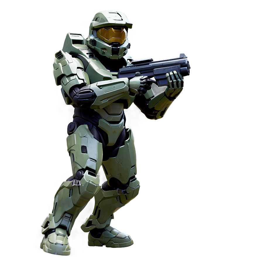 Halo Master Chief A PNG Image