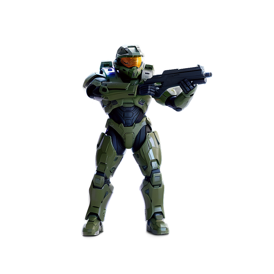 Halo Master Chief Epic Stance Png 15 PNG Image