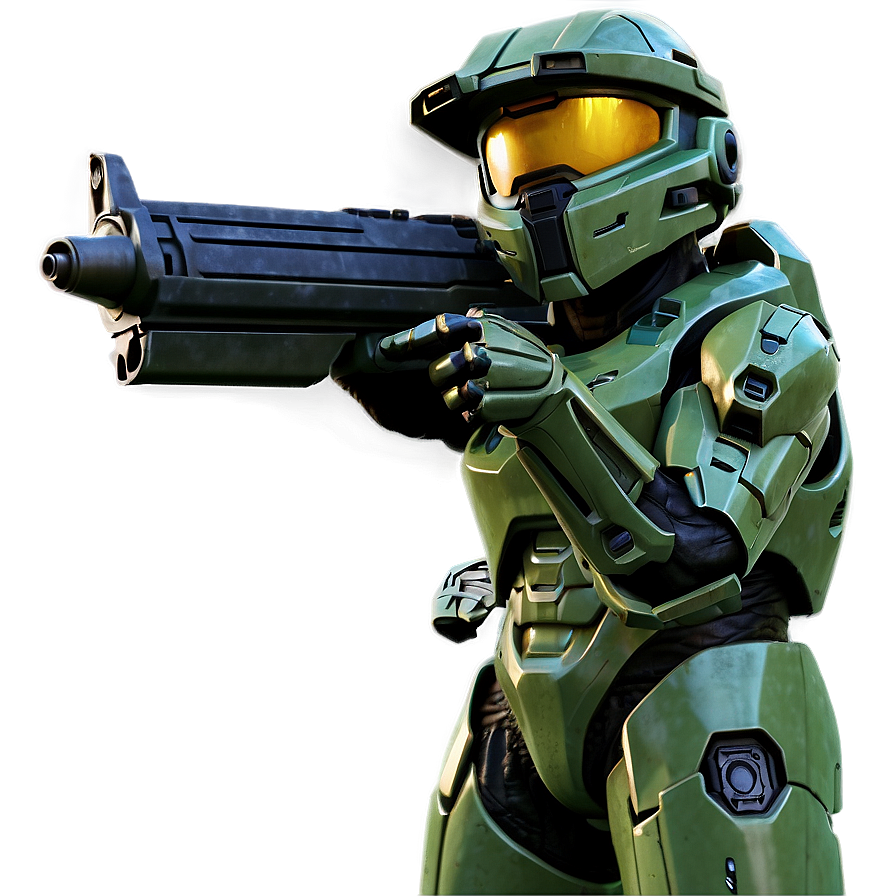 Halo Master Chief Retro Png Ejy16 PNG Image