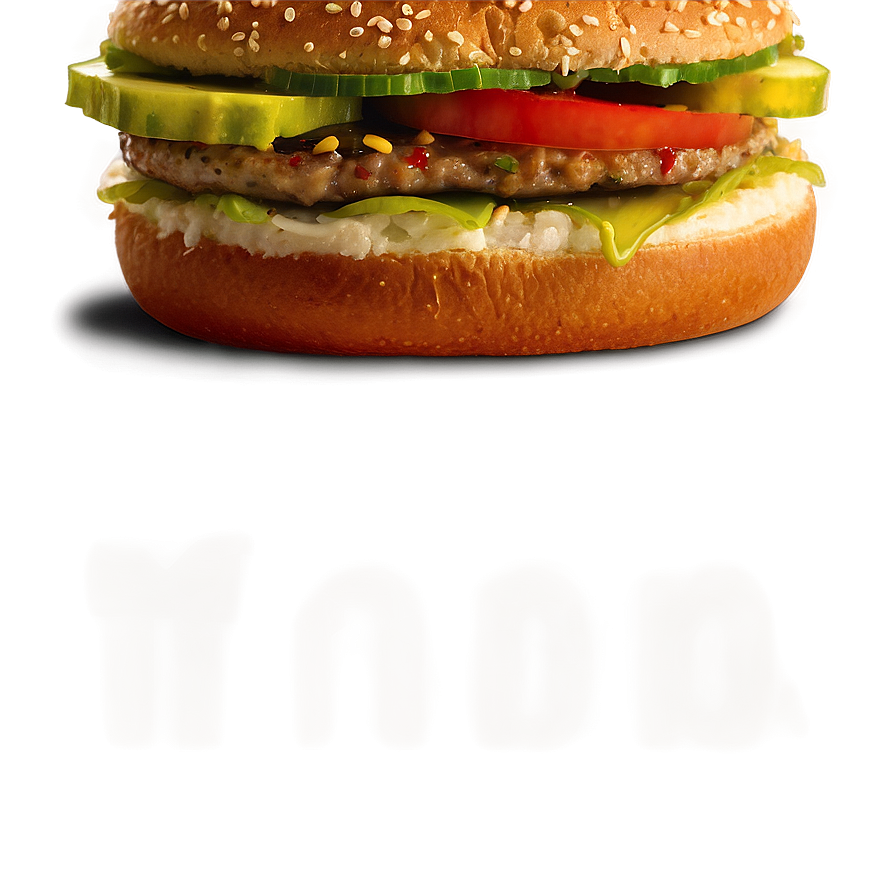 Hamburger With Pickles Png 89 PNG Image