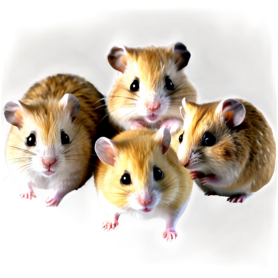 Hamster Family Png Pfy10 PNG Image