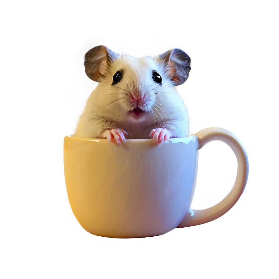 Hamster In A Cup Png Ntf PNG Image