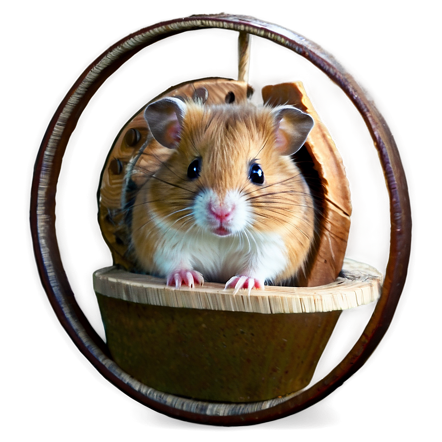 Hamster On Wheel Png Mnx PNG Image