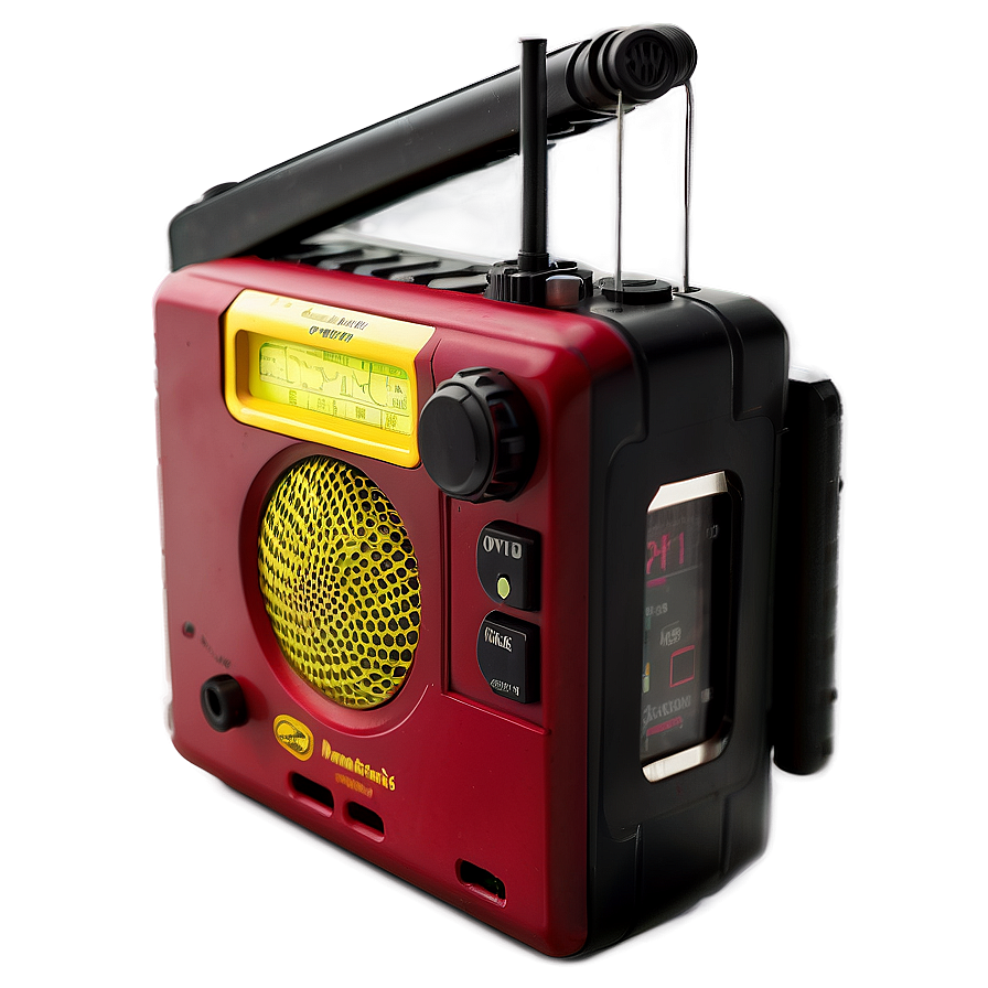 Hand Crank Emergency Radio Png 05242024 PNG Image