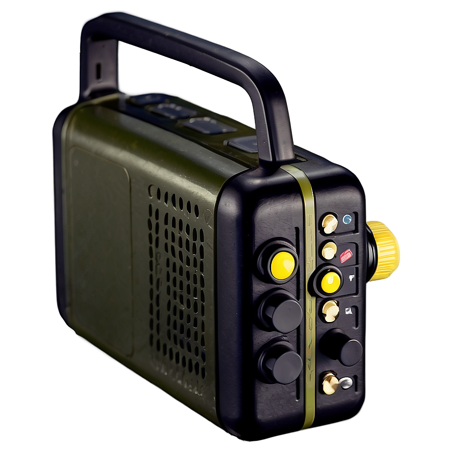 Hand Crank Emergency Radio Png Qtr PNG Image