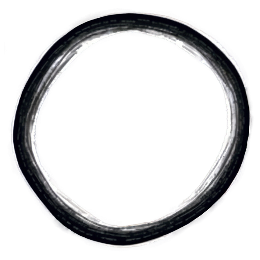 Hand Drawn Black Circle Png 05252024 PNG Image