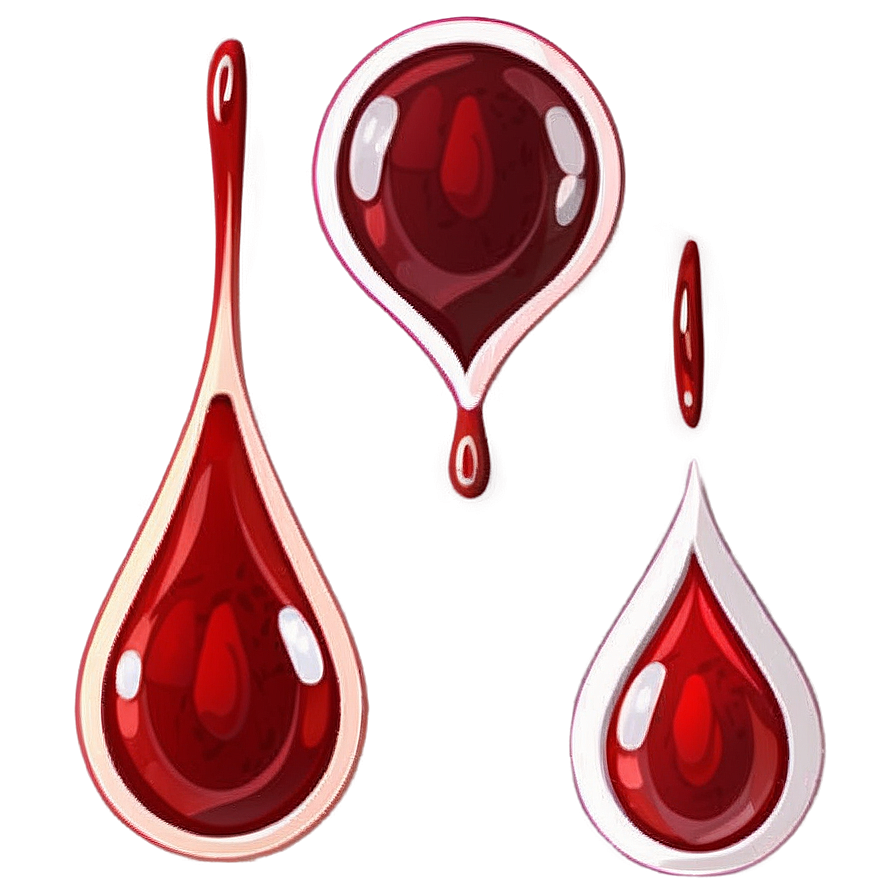 Hand Drawn Blood Drop Png 05252024 PNG Image