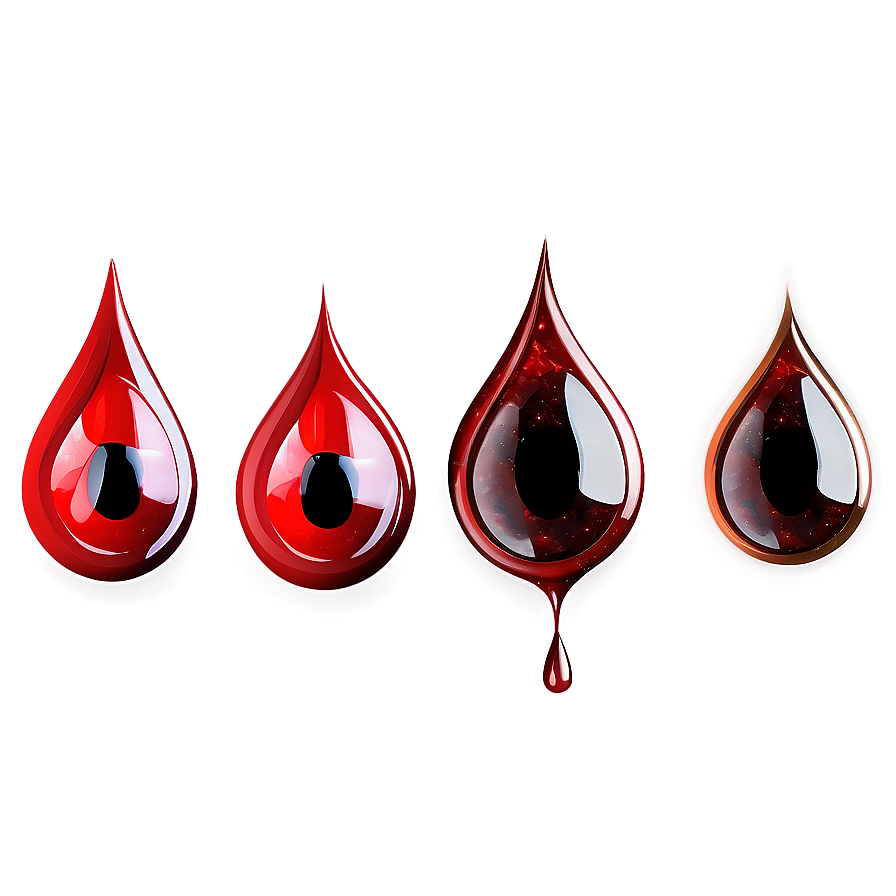 Hand Drawn Blood Drop Png Qwu92 PNG Image